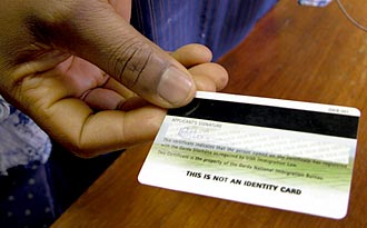 For Asylum Seekers: an ID Card that is not an ID Card