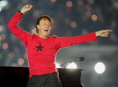 Paul McCartney: 'I will fight, for the right, To live in freedom, ah yeah, com'on now...'