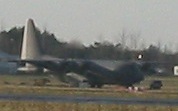 US warplane Hercules MC130P at Shannon 9 Jan 2011