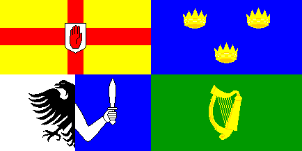 The Four Provinces of Ireland - my preference for Irish National Flag