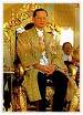the man on the golden loo is the king of thailand. the army revoked senate, congress, constitution & telly. coz he's a constitutional monarch.