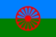 the flag of the Romani / Roma nation.