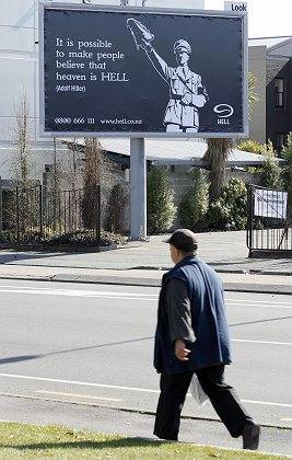 a NZ kiwi advertising campaign "to laugh at"