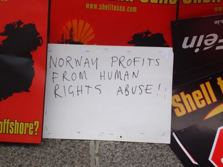 Statoil shames Norway- protesters are beaten and jailed for opposing Statoil/Shell scheme