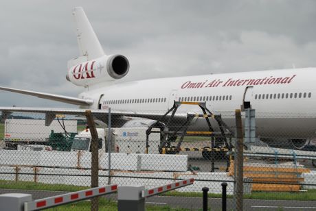 OMNI Air and 200 US troops at Shannon 10Aug09