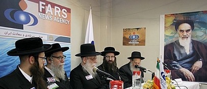 some non-zionist but orthodox rabbis at the conference.