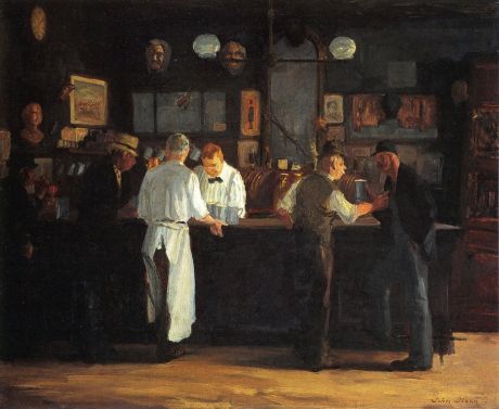 McSorley's Bar (1912) by John Sloan [7]