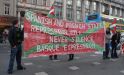 Main Banner of Basque solidarity protestors O'Connell St. Dublin