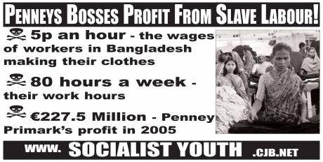 A display board of Socialist Youth