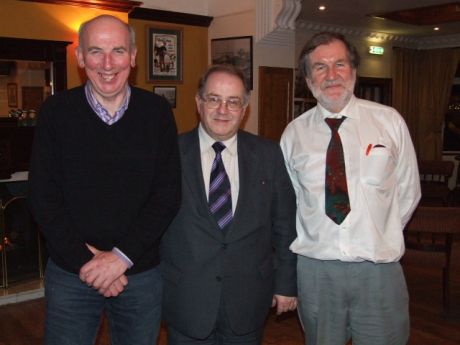 Dermot Mooney, Eamonn O'Boyle TC and Don Johnston