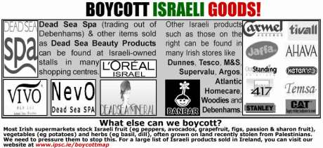 Products to boycott