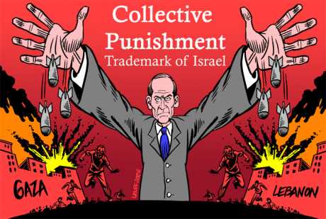 Collective punishment - trademark of Israel