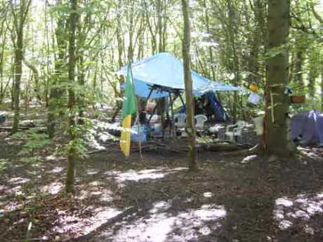 New campsite