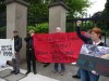 HOPI Protest At Iranian Embassy.