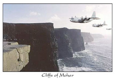 Thw Cliffs of  Moher
