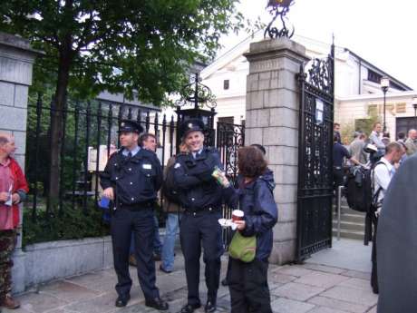 Sweets for the garda