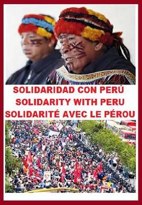 Solidarity with Peru
