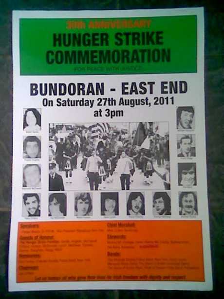 Bundoran Hunger Strike Commemoration 2011.