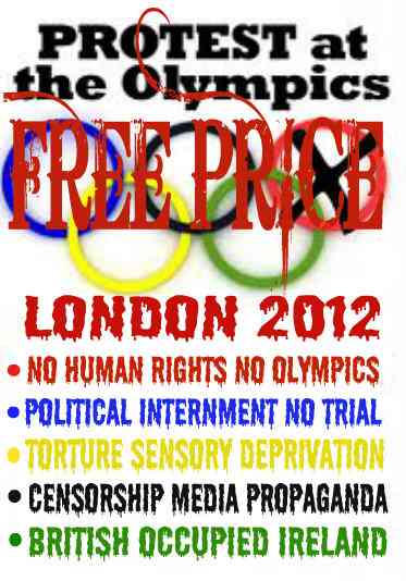 Protest at Olympic London 2012