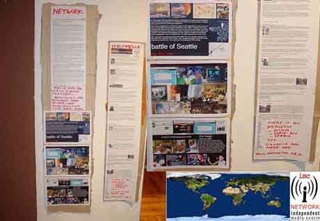 indymedia exhibitions, galleries, libraries, the streets