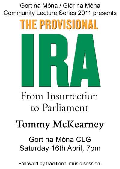 Tommy McKearney  The Provisional IRA: from Insurrection to Parliament