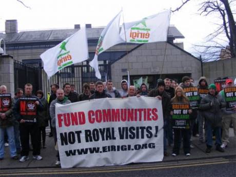 Fund Communities Not Royal Visits!