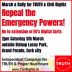 March & Rally for Truth & Civil Rights - Repeal the Emergency Powers! - Sat 5h March Cork.