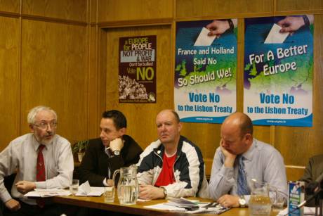 Padraig (Workers Party) refers to threats of privatisation
