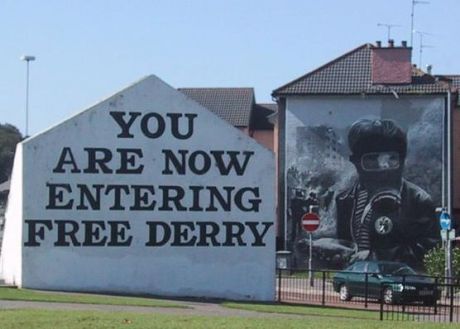 YOU ARE NOW ENTERING FREE DERRY, Paris's spark ignites Ireland