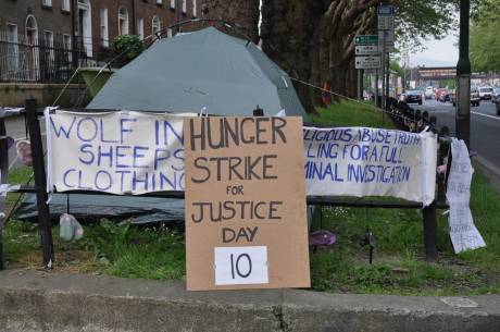 10th day of hunger strike.