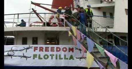 M.V. Rachel Corry of the Freedom Flotilla