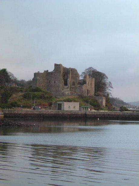 King John's Castle, Carlingford, on Poppy Day