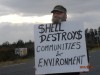 16.11.11 Stopping Shell's haulage outside the refinery at Bellanaboy