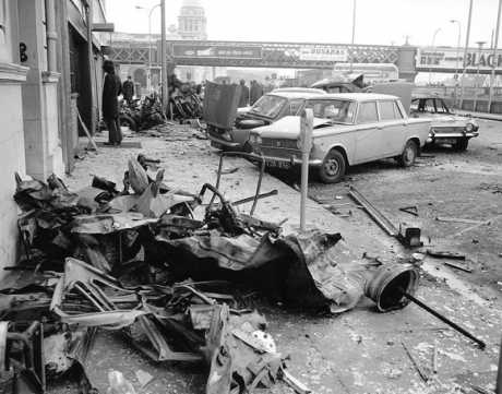 Aftermath of Eden Quay bomb, copyright the respective owner