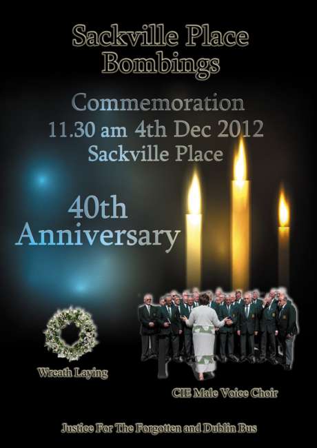 Poster showing the CIE Male Voice Choir.