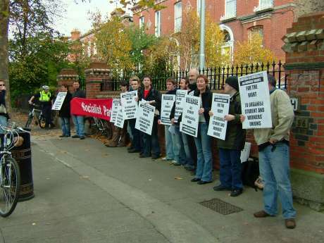 part of the picket