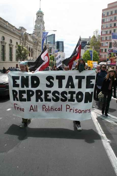 End State Repression of Maori and activists