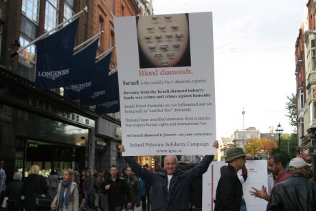 Israeli blood diamonds contaminate the diamond market