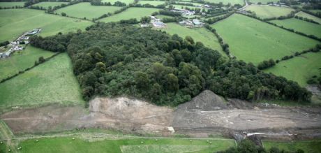 Rathlugh- the update from the air. How will the NRA build a road on the slope of a gravelly eske without causing further damage?