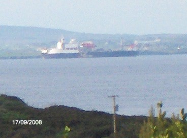 From across Donegal Bay. (apologies about the quality)