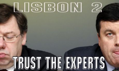 trust the experts- Lisbon Treaty- what could go wrong? 