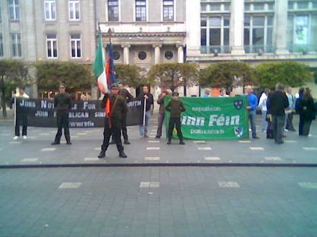 Na Fianna ireann at the Eve of All-Ireland Rally , Dublin , 19th September 2009.